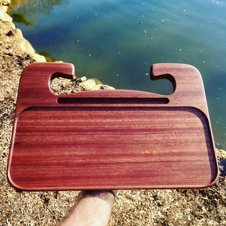 Wood Steering Wheel Tray