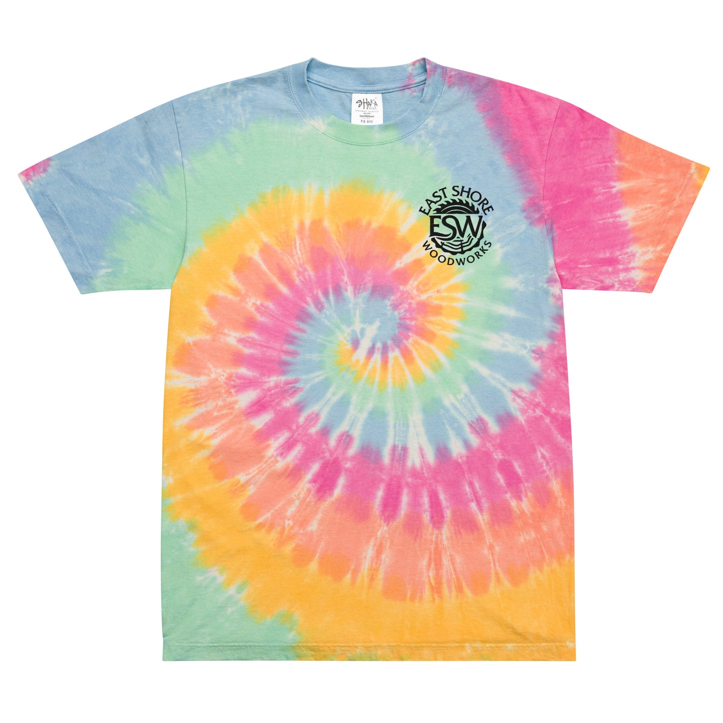 Oversized tie-dye t-shirt